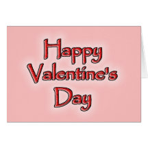Lyckliga Valentine' s-dag Hälsnings Kort