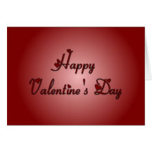 Lyckliga Valentine' s-dag Hälsnings Kort
