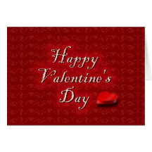 Lyckliga Valentine' s-dag Hälsningskort