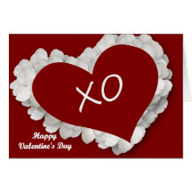 Lyckliga Valentine' s-dag Hälsningskort