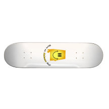 Lyckligt ansikte - ha en Alabama dag! Skate Board