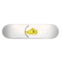 Lyckligt ansikte - ha en Illinois dag! Skate Boards