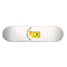 Lyckligt ansikte - ha en Indiana dag! Skate Boards