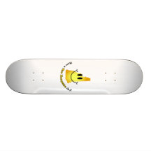 Lyckligt ansikte - ha en New Hampshire dag! Skateboard Decks
