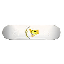 Lyckligt ansikte - ha en Rhode - ödag! Skateboard