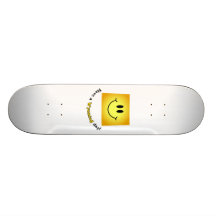 Lyckligt ansikte - ha en Wyoming dag! Skateboard Deck