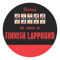 Lyckligt att äga design för finskaLapphund en roli