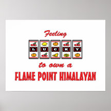 Lyckligt att äga en flamma peka den Himalayan roli Posters