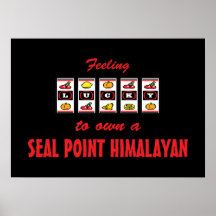 Lyckligt att äga en försegla peka den Himalayan ro Posters