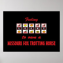 Lyckligt att äga en Missouri rävtravare Print