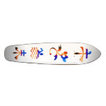 Lyckligt blåtttecken för guld n - Swimskate Skateboards