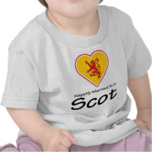 Lyckligt gifta Scot T Shirt