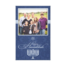Lyckligt Hanukkah foto [8x12.6 flytta sig mycket l Kanvasduk Med Gallerikvalitet