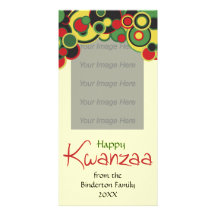 Lyckligt Kwanzaa fotokort