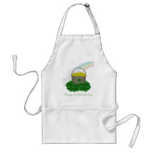Lyckligt St.Patricks-dagförkläde