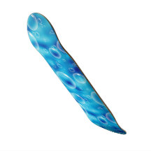 Lycksalig blått bubblar skate boards