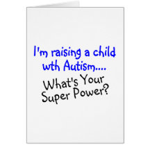 Lyfta ett barn med Autism vad är din toppen, driva Kort