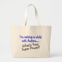 Lyfta ett barn med Autism vad är din toppen, driva Tote Bag