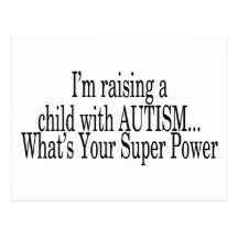 Lyfta ett barn med Autism vad är din toppen, driva Vykort