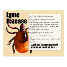 Lyme sjukdomvykort