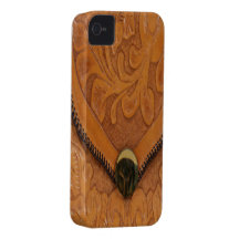 lyxigt modeläder flår VOL10 iPhone 4 Case-Mate Cases