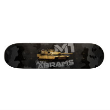 M1 Abrams Skateboard Deck