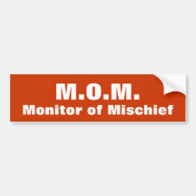 M.O.M/ Övervaka av Mischief Bildekaler