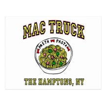 Mac-lastbilMacaroni Vykort