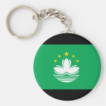 Macao flagga nyckelring