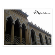 macau moorishbaracker vykort