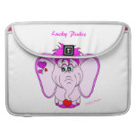 Macbook för gullig lycklig Pinkie Pro sleeve MacBook Pro Sleeves