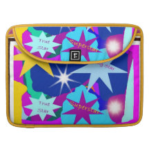 Macbook för stjärnan för världsstjärnastjärnskotte MacBook pro sleeves