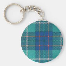 MACINTYRE-FAMILJTARTAN - HERALDIK NYCKELRING