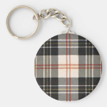 MACPHERSON FAMILJTARTAN - HERALDIK NYCKELRING