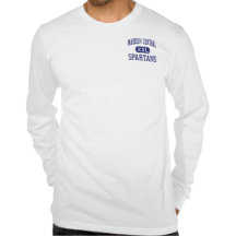 Madison central - Spartans - gammal kick - överbry Tee Shirts