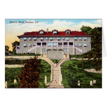 Madison Indiana backhotell Hälsningskort