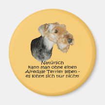 Maget "Airedale Terrier" Magnets