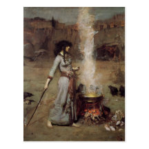 Magi cirklar vykort