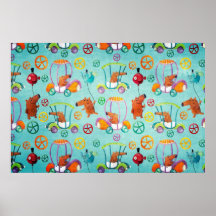 Magical bilmönster posters