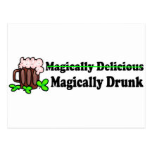 Magically läckert som drickas Magically Vykort