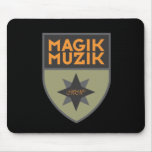 Magik Muzik "armé" Mousepad Mus Mattor