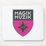 Magik Muzik "rosa" Mousepad Mus Matta