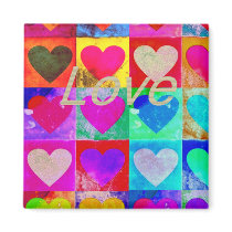 Magnet coeurs multicolor magnets pour réfrigérateur