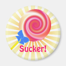 Magnet för Kawaii Suckerklubba Kylskåps Magneter