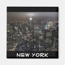 Magnet för souvenir för New York kylmagnet NY Kylskåpmagneter