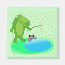 Magnetisk alligator kylskåps magneter