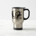 Magnficently Baka  Kanji, Deer and Horse Coffee Mug