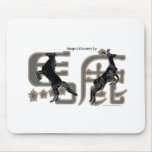 Magnficently Baka  Kanji, Deer and Horse Mouse Pads