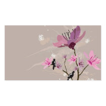Magnolias profilerar kortet visitkort mallar