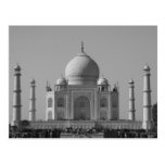 mahal b&w för taj vykort